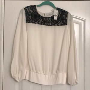 New York and Company black and white top.